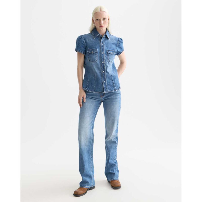 Scotch & Soda The Glow Bootcut Jeans image number 3